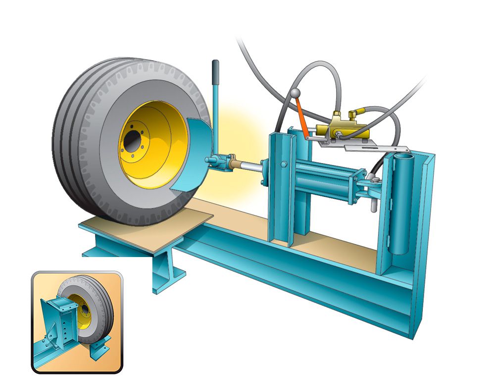 Idea of the Month: Homebuilt Tire Bead Breaker